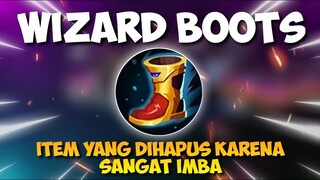 ITEM yang dihapus moonton karena sangat IMBA (Wizard Boots) #Shorts