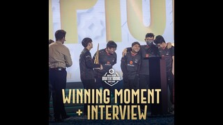 Winning Moment + Interview #GAMERSGALAXY: Dota 2 Invitational Dubai