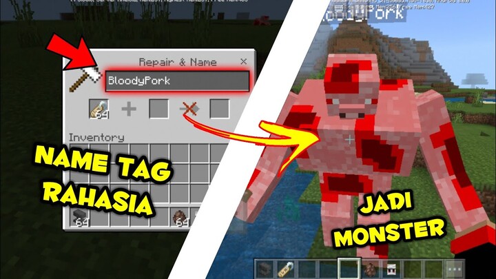 WOW NAME TAG RAHASIA BISA BERUBAH MENJADI MONSTER