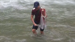 cast net fishing in NEpal | asala fishing | himalayan trout fishing |