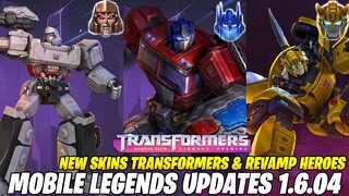 Mobile Legends Update Patch 1.6.04 New Transformers Skin, Kagura Revamp & Lancelot Revamp!! | MLBB