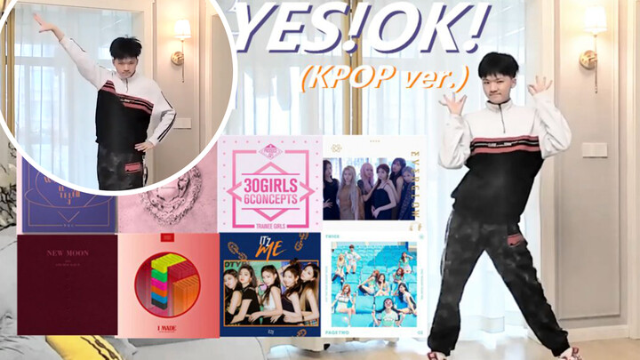 Anak lelaki meng-cover dance "YES! OK!"