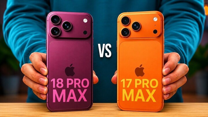 iPhone 18 Pro Max Vs iPhone 17 Pro Max : Full Specs Comparison