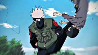 Kakashi: Don't blame me for being ruthless if you're not polite...