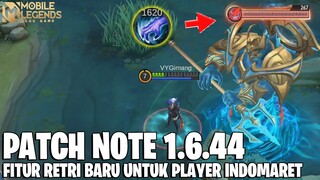 HELCURT REVAMP, NATALIA BUFF, TERIZLA BUFF, KARRIE BUFF, AULUS BUFF - PATCH NOTE 1.6.44 MLBB