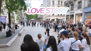 【法国街头｜Love Story】前！方！高！甜！Baby just say yes～