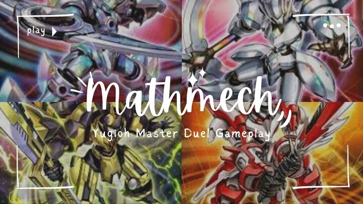 Mathmech Gameplay 1 || Yugioh Master Duel