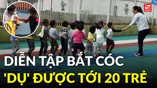 Trường mầm non diễn tập bắt cóc để dạy trẻ, người lạ 'dụ' được 20 trẻ, giáo viên dỗ mãi không về