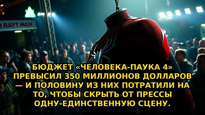 Бюджет «Человека-паука 4» превысил 350 миллионов долларов #shorts