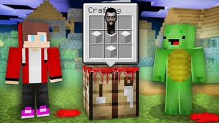 Crafted Scary SKIBIDI TOILET TOTEM vs JJ and Mikey Security House Base in Minecraft Challenge Maizen