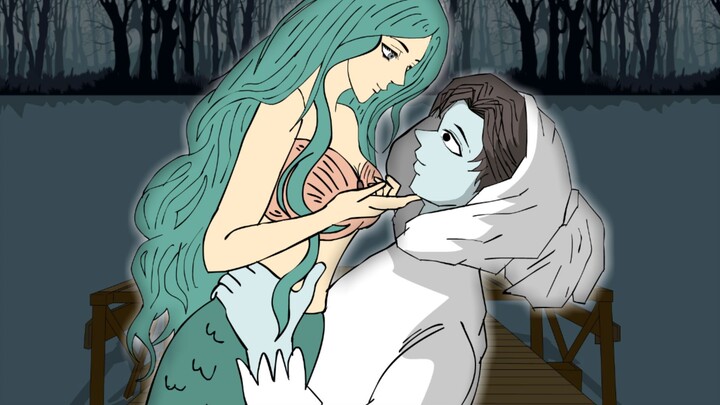 pocong mancing putri duyung...! film animasi horor lucu #JEN
