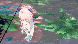 派蒙：原来旅行者是这样钓鱼的吗