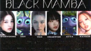 Wonyoung, Dot & Yeji - Black Mamba Feat. Chaewon, Atta & Nayeon