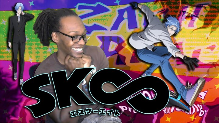ZachReacts to SK8 the Infinity S1E2 JUST KICK, PUSH