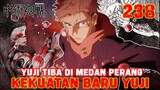 [SPOILER] JUJUTSU KAISEN #238 ❗KEKUATAN BARU YUJI❗YUJI TIBA DI MEDAN PERANG❗KASHIMO TEWAS❗