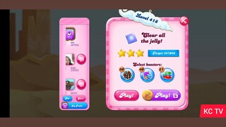 CANDY CRUSH SAGA LEVEL 418 (NEW VERSION)