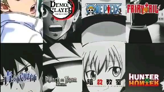 main character of different animes