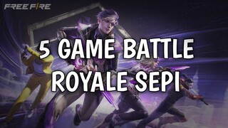 5 GAME BATTLE ROYALE PALING SEPI #BstationTalentH