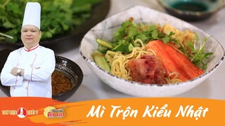 Cách làm Mì Trộn Kiểu Nhật (Mì lạnh Nhật Bản) độc đáo và rất ngon | Khám Phá Bếp Việt