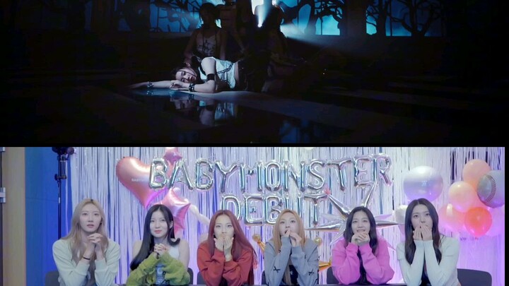 Babymonster reaction on their mv. Sheessh...
