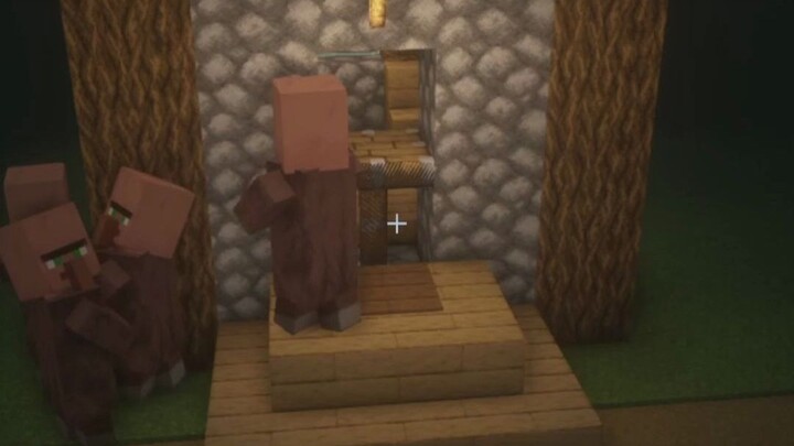 [Minecraft] Villager: What's wrong with you?