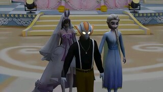 Subjek ketiga yang ditarikan oleh Grecchio, Xiaowu, dan Ice Princess sangat jelek.