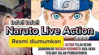 Naruto live action resmi diumumkan!!!