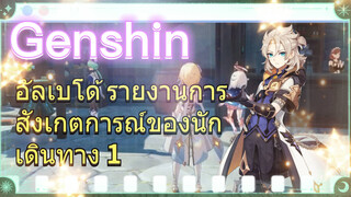 อัลเบโด้ รายงานการสังเกตการณ์ของนักเดินทาง 1