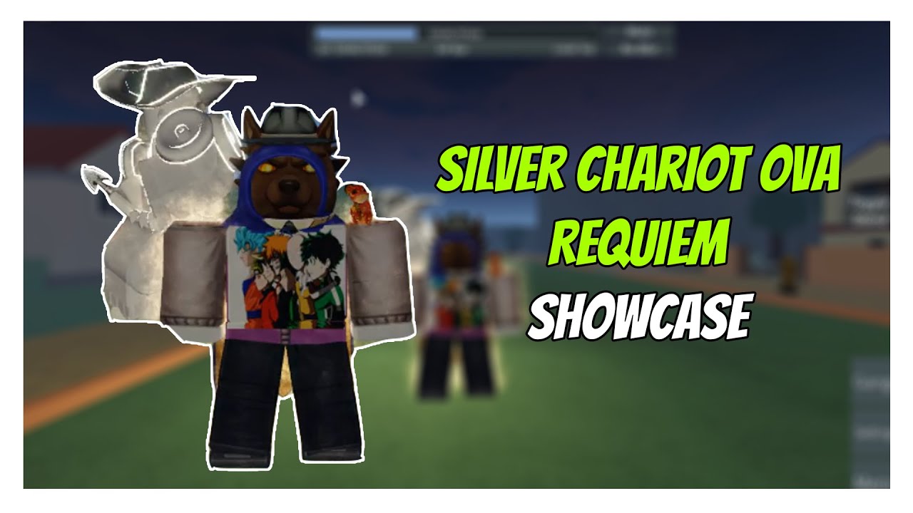 Using Silver Chariot Requiem In Different Roblox JoJo Games 