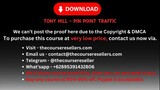 Tony Hill – Pin Point Traffic
