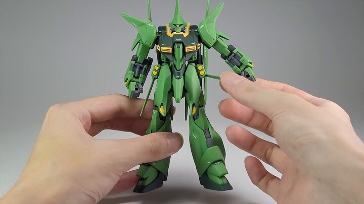[Small scale model play] Bandai HGUC mass-produced Longfei model play review and sharing of the defo