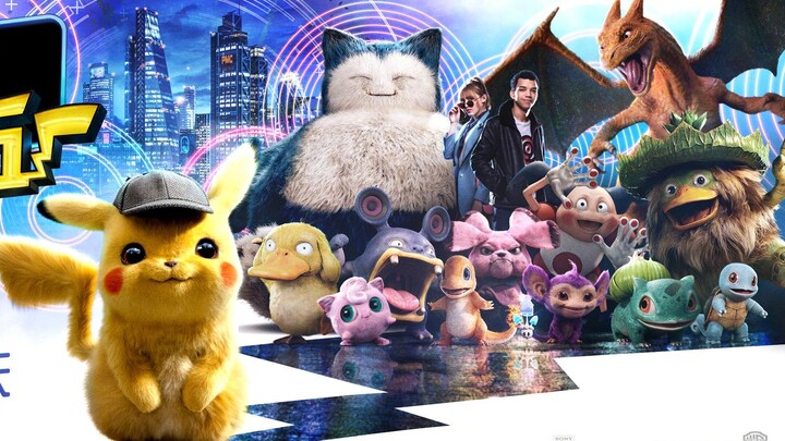 Pikachu gives Psyduck a massage! Official new trailer for Detective Pikachu