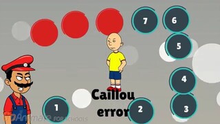 Caillou error 1