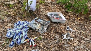 Foreign plastic Gundam models were thrown away