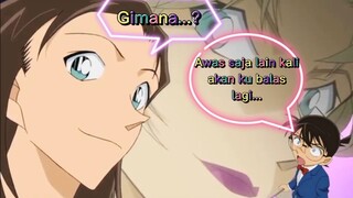 Detective Conan || Moment ketika Conan dan Vermouth saling adu tipu.