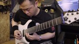 The twenty-eighth bullet Breakdown of Sanity "Dear Diary" metal core [Guitar Cover] SOLO at 1 minute