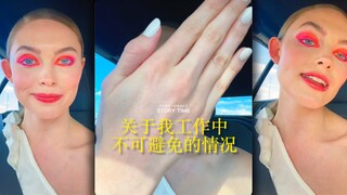 Là một người mẫu, đây là một điều rất phiền phức trong công việc!