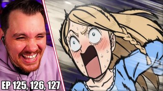 Prickly Queen Out Here SIMPIN || BLACK CLOVER Episode 125, 126, and 127 REACTION