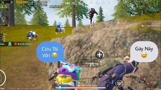 PUBG Mobile | NhâmHNTV Thử Gáy Cực Mạnh Xem Phản Ứng Người Lạ 😅 Và Cái Kết