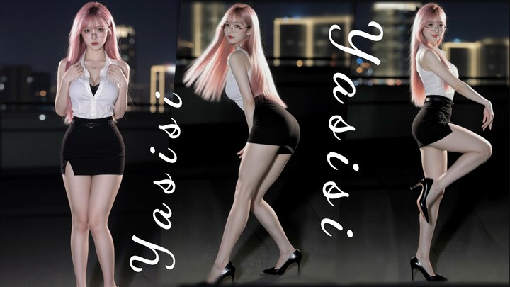 Chubby Legs Little Secretary ~ "Yasisi" Full Vertical-Scroll Version