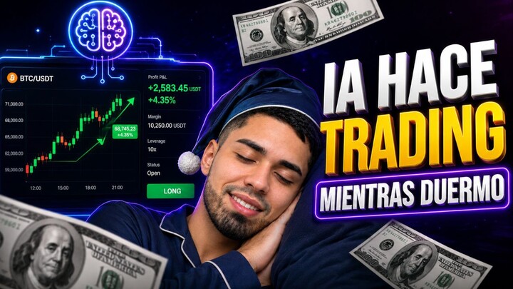 Esta IA opera con criptomonedas mientras duermo 🤖