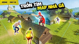 Trốn tìm cùng AS Mobile với bản đồ 100 căn nhà gà | HEAVY Free Fire