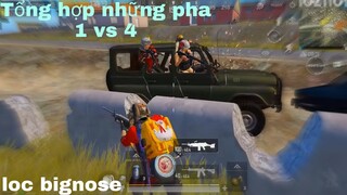 Fan Loc Bignose #10 | Tổng Hợp Những Pha Highlight 1vs4 Của Loc Bignose | Pubg Mobile | PisoO |