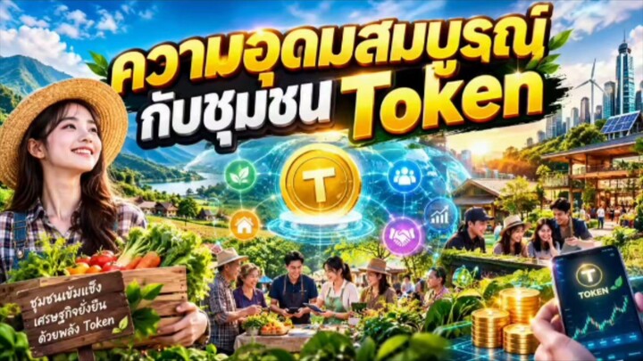 🌱 เมื่อความอุดมสมบูรณ์ของชุมชน มาพบกับเทคโนโลยี Token