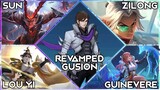 GUSION REVAMP - SUN NEW SKIN - LUO YI COLLECTOR SKIN & MORE | Mobile Legends #WhatsNEXT Ep.169