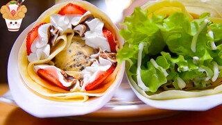 Món bánh Crepe siêu bắt mắt 🤤