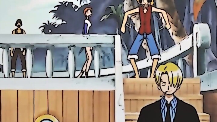 I really envy Luffy for being able to eat the food made by Sanji