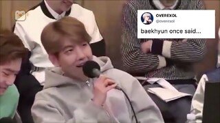 BAEKHYUN ONCE SAID;