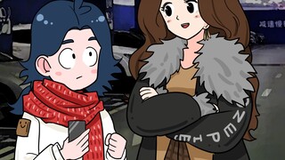 Shopping with a rich woman