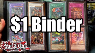 $1 Yu-Gi-Oh! Binder Livestream Tonight!